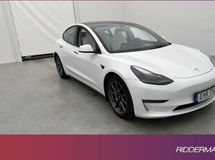 Tesla Model 3Long Range AWD Svensksåld Ljus interiör 2021, Halvkombi