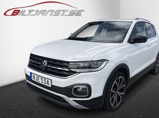 Volkswagen T-Cross1.0 TSI GT COCKPIT B-KAM SE UTRUSTNING 2021, Halvkombi