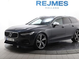 Volvo V90D4 R-Design 360 kamera Navigation Dragkrok 2019, Kombi