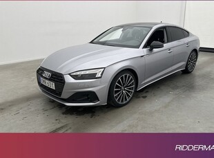 Audi A5Sportback 45 TFSI Q Proline Cockpit Värm Kamera Drag 2021, Sportkupé