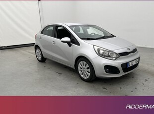 Kia Rio1.2 CVVT GLS Rattvärmare Välservad 0,51L Mil 2013, Halvkombi