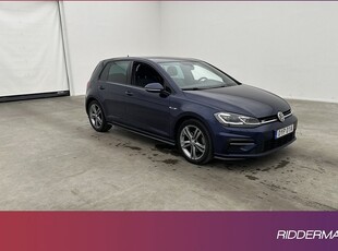 Volkswagen GolfTSI R-Line Sensorer CarPlay Välservad 2020, Halvkombi