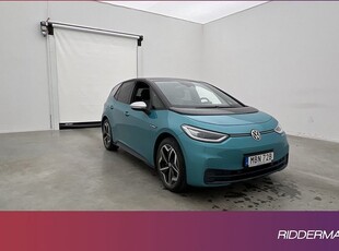 Volkswagen ID.3Pro Performance 1st Edt Kamera Pvärmare CCS 2020, Halvkombi