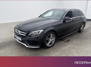 Mercedes C200Benz C 200 AMG Värm Pano Kamera Skinn Drag 2018, Kombi