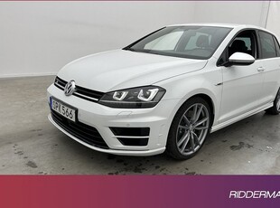 Volkswagen GolfR 4M Dynaudio Skinn Kamera Värmare 2017, Halvkombi