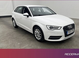 Audi A3Sportback TFSI Sensorer Farthållare 0,43l Mil 2016, Halvkombi