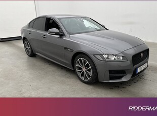 Jaguar XF20d R-Sport Kamera Navi Rattvärme Halvskinn 2016, Sedan