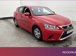 Lexus CT200h CVT Värmare Keyless Lågskatt 0,35l Mil 2016, Halvkombi