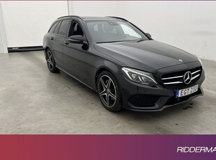 Mercedes C220Benz C 220 d AMG Värm Pano Kamera Skinn Drag 2018, Kombi