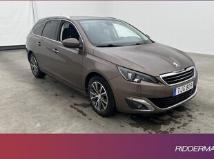 Peugeot 308SW 1.2 Allure Pano Navi Sensorer Keyless 2015, Halvkombi