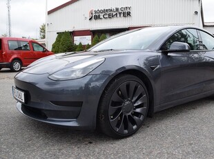 Tesla Model 3Standard Range Panorama Skinn 360 Kamera 2022, Halvkombi