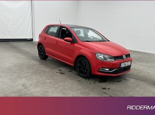 Volkswagen Polo1.2 TSI Premium Taklucka Sensorer 2016, Halvkombi