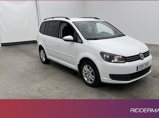 Volkswagen Touran1.4 TGI Masters Värmare Kamera Drag 2015, SUV