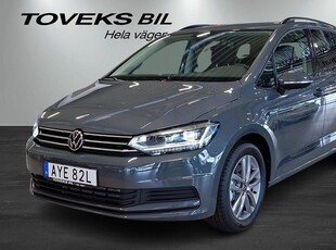 Volkswagen Touran1,5 TSI 150 DSG7 7-Sits Drag Värmare 2024, SUV