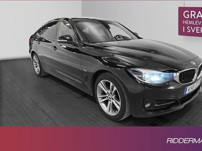 BMW 320d xDrive GT Pano Navi Kamera H K HUD M-ratt 2017, Halvkombi