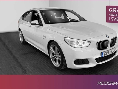 BMW 520d Gran Turismo M Sport Sensorer Skinn Välserv 2015, Halvkombi