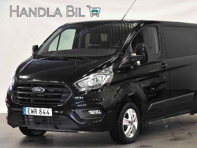 Ford CustomTransit 2.0 TDCi Crew Van 6 sits L2 Drag Värmare 2018, Minibuss