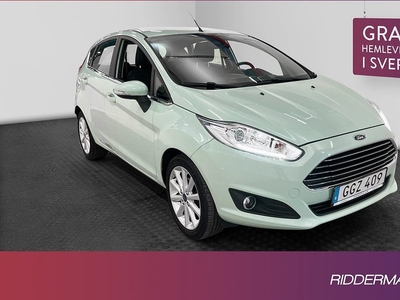 Ford Fiesta5-dörrar 1.0 EcoBoost Låg Skatt 0.45l mil 2016, Halvkombi