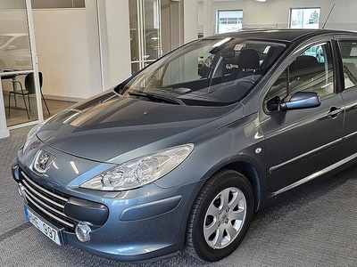 Peugeot 3075-dörrar 1.6 Manuell 1-ägare 2007, Halvkombi