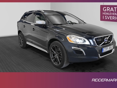 Volvo XC60 D4 AWD 163hk R-Design Skinn Pano Navi BLIS Drag