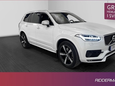 Volvo XC90D5 AWD R-Design 7-sits Pano Navi HuD Drag 2019, SUV