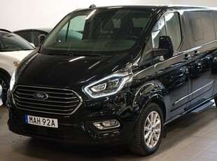 Ford Tourneo Custom 9-SITS LÅNG *MOMS* D-VÄRMARE B-KAM SKINN