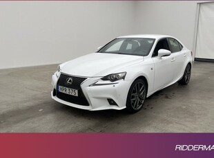 Lexus IS250 V6 F Sport Mark-Levin Kamera Navi Skinn 2015, Sedan