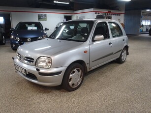 Nissan Micra 5-dörrar 1.3 75hk 9900:-