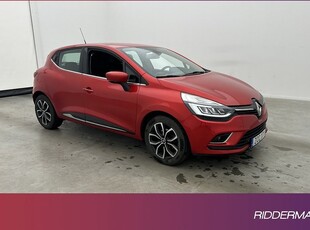 Renault ClioIntens B-Kamera Navi HalvSkinn 0,54L Mil 2018, Halvkombi