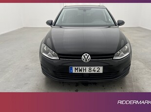 Volkswagen Golf 1.6 TDI 110hk Style Värmare Kamera Drag