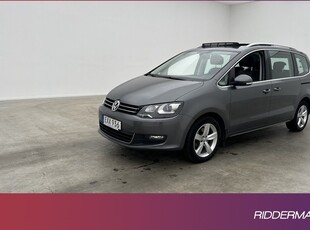 Volkswagen Sharan2.0 TDI 4M Premium Värm Pano Kamera Drag 2015, Minibuss