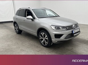 Volkswagen TouaregTDI 4M R-Line Värm Kamera Navi Skinn Drag 2017, SUV