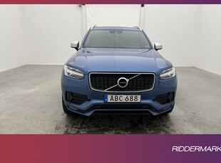 Volvo XC90 D5 AWD R-Design 7-Sits VOC Värm HUD Kamera Drag