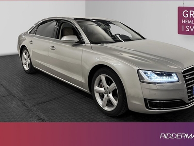 Audi A8L 3.0 TDI Q D-Värm Taklucka Matrix Svensksåld 2016, Sedan