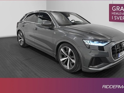 Audi Q850 TDI Q S-Line Matrix D-värme Alcantara 360° Luftfj 2019, SUV