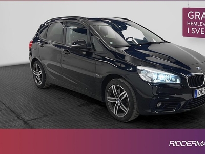 BMW 220d xDrive Active Tourer Pano HiFi HUD Navi Drag 2017, Minibuss