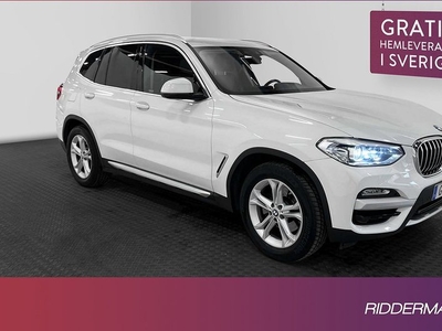 BMW X3xDrive20i Steptronic P-Värmare Skinn Navi Drag 2019, SUV