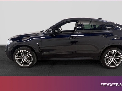 BMW X640d xDrive M-sport H K D-värme Navi 360° Skinn 2016, SUV