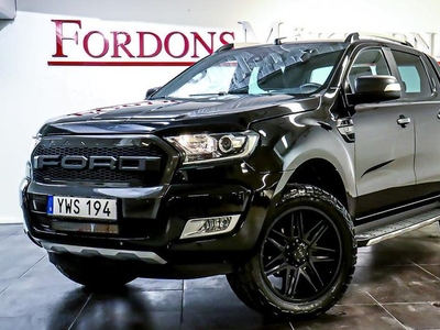 Ford RangerWILDTRAK 3.2 TDCi 4x4RACE DRAG VÄRMARE NAVI 2018, Pickup