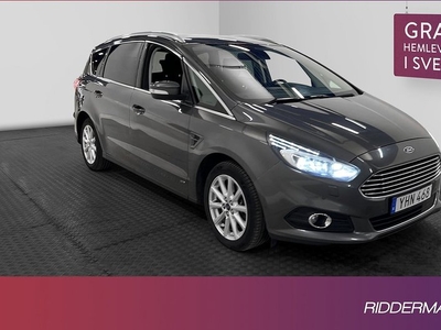 Ford S-Max2.0 TDCi AWD 7-sits Värmare Kamera Cockpit 2016, Kombi