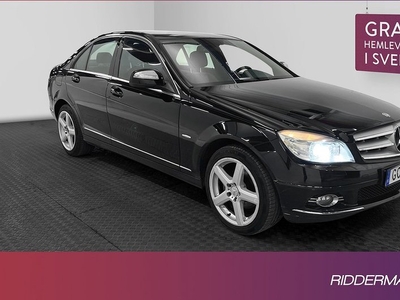 Mercedes C220Benz C 220 CDI 0.59l mil Skinn Välservad 2008, Sedan