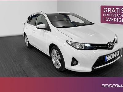 Toyota Auris1.6 B-kamera 0.59l mil Välservad 2014, Halvkombi