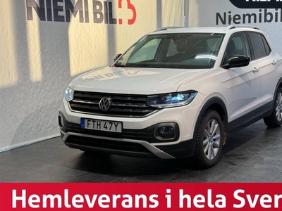 Volkswagen T-Cross1.0 TSI Aut P-sens S&V-hjul 2020, Halvkombi