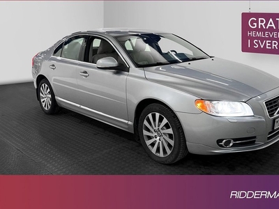 Volvo S80D3 Summum D-värme Taklucka VOC Skinn P-sensorer 2012, Sedan