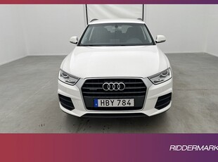 Audi Q3 TDI Q 150hk Sport Edition Skinn/Alcantara Dragkrok