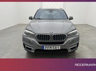 BMW X5 xDrive40e Pano H/K HUD Night-Vision Navi 4-Zons Skinn