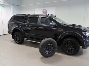 Ford ranger Dubbelhytt 2.0 Black Wildtrak Nav-Drag-Värmare-SoV-Bi-Tur