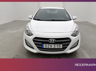 Hyundai i30 1.6 GDI 135hk Comfort Sensorer Rattvärme Drag