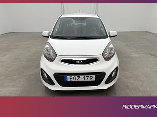 Kia Picanto 1.2 CVVT 86hk GLS Halvskinn Rattvärme