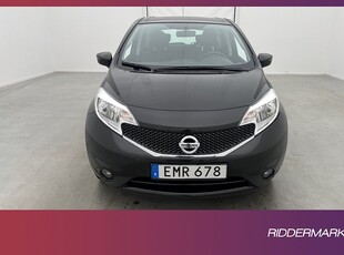 Nissan Note 1.2 80hk Farthållare Bluetooth 0.47L/Mil